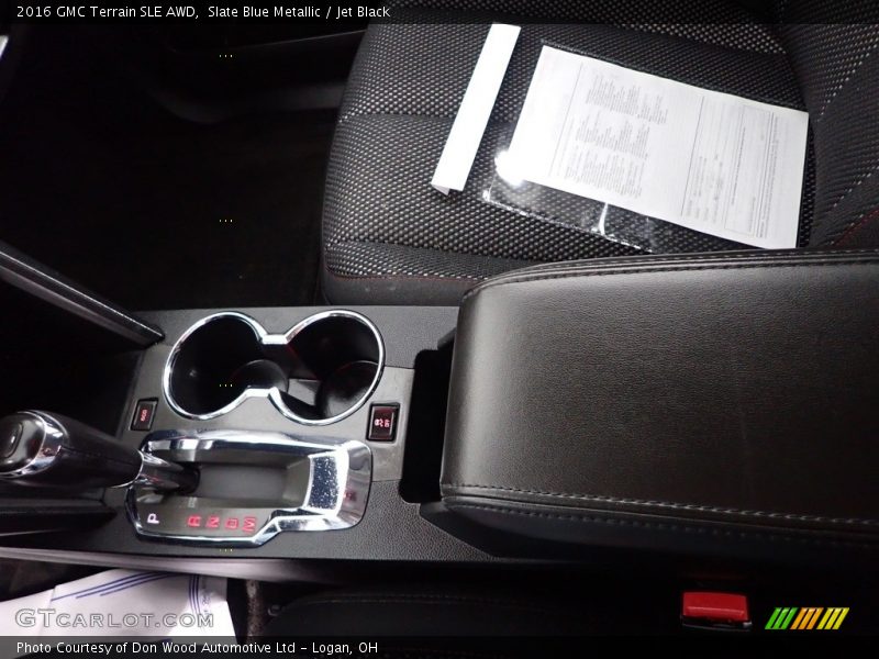 Slate Blue Metallic / Jet Black 2016 GMC Terrain SLE AWD