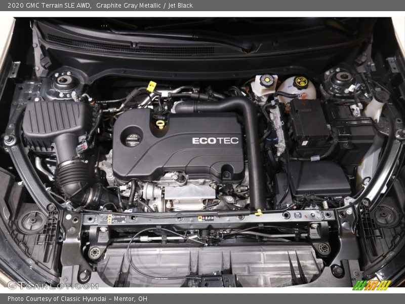 Graphite Gray Metallic / Jet Black 2020 GMC Terrain SLE AWD