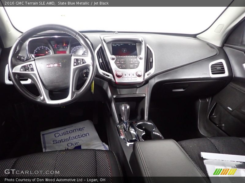 Slate Blue Metallic / Jet Black 2016 GMC Terrain SLE AWD