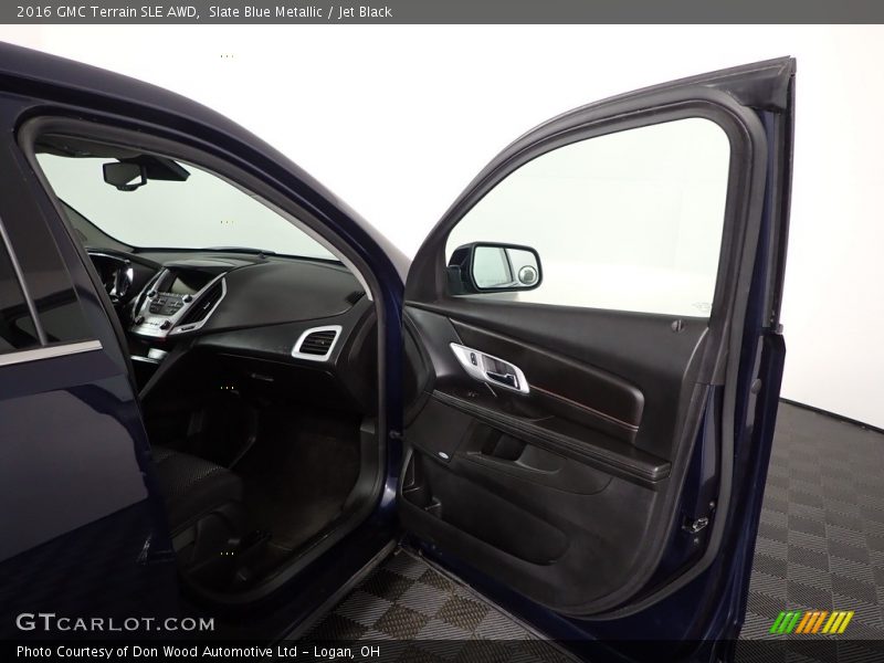 Slate Blue Metallic / Jet Black 2016 GMC Terrain SLE AWD