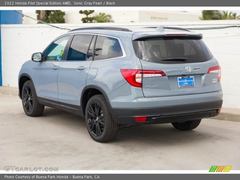 Sonic Gray Pearl / Black 2022 Honda Pilot Special Edition AWD