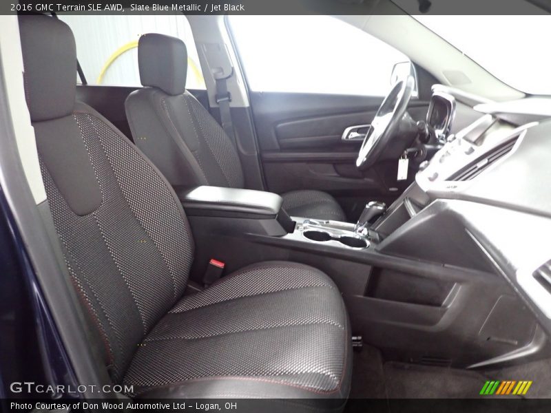 Slate Blue Metallic / Jet Black 2016 GMC Terrain SLE AWD