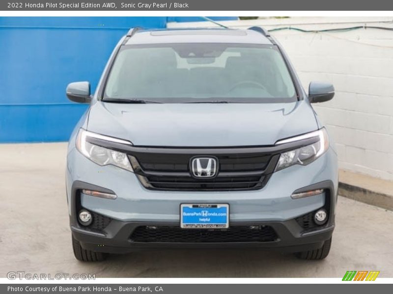 Sonic Gray Pearl / Black 2022 Honda Pilot Special Edition AWD