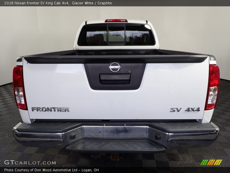 Glacier White / Graphite 2018 Nissan Frontier SV King Cab 4x4