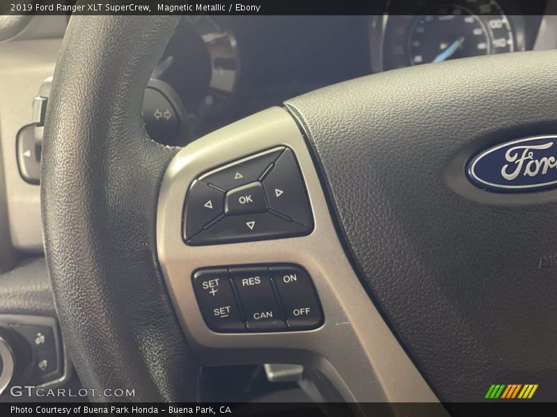 Magnetic Metallic / Ebony 2019 Ford Ranger XLT SuperCrew