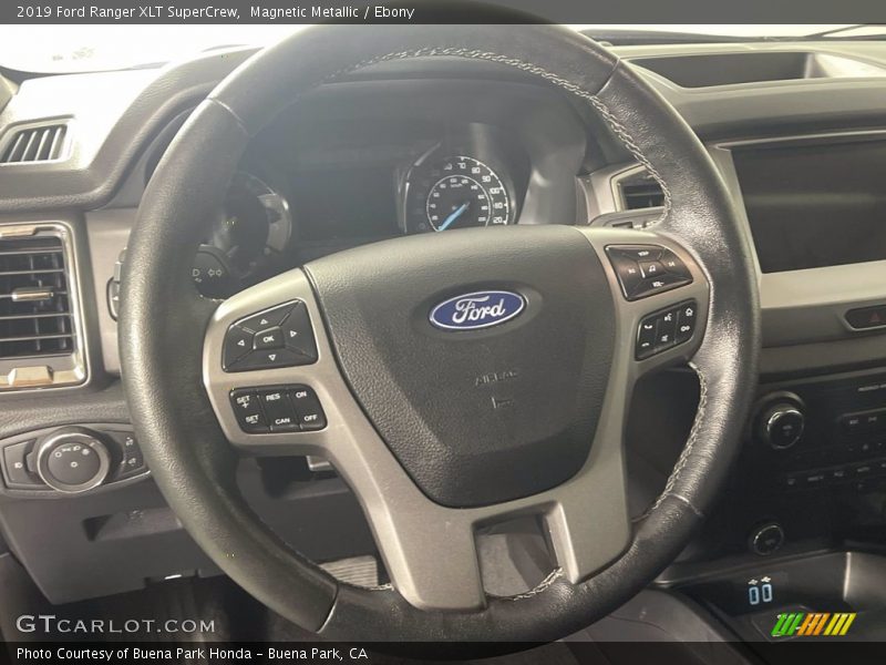 Magnetic Metallic / Ebony 2019 Ford Ranger XLT SuperCrew