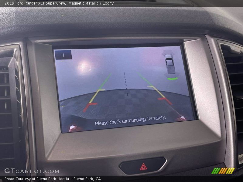 Magnetic Metallic / Ebony 2019 Ford Ranger XLT SuperCrew