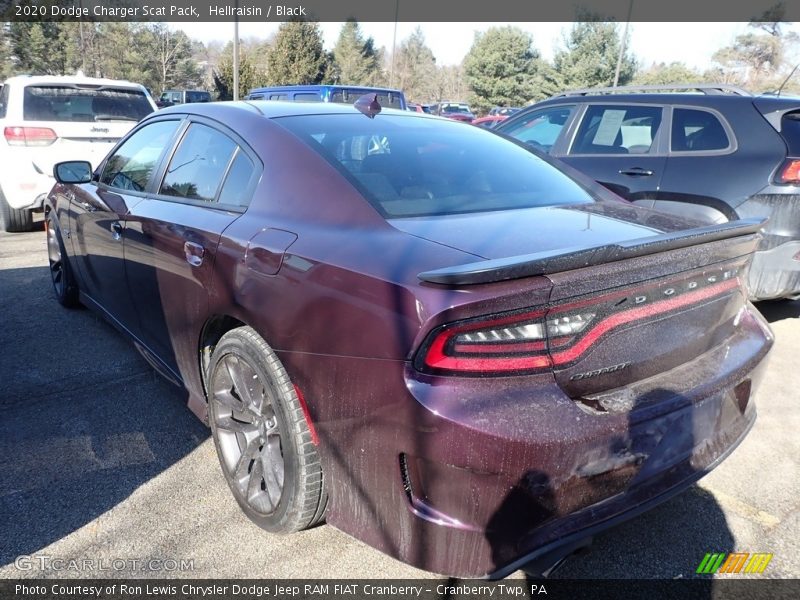 Hellraisin / Black 2020 Dodge Charger Scat Pack