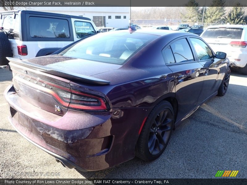 Hellraisin / Black 2020 Dodge Charger Scat Pack