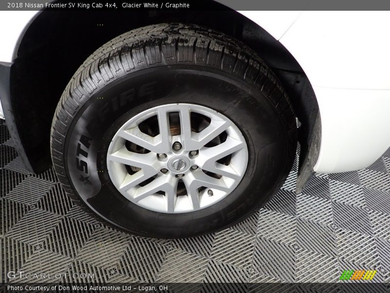 Glacier White / Graphite 2018 Nissan Frontier SV King Cab 4x4