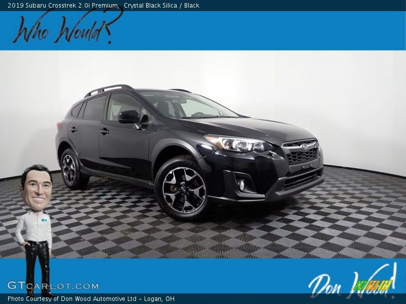 Crystal Black Silica / Black 2019 Subaru Crosstrek 2.0i Premium