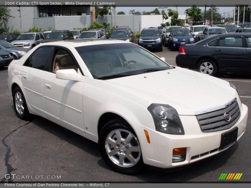White Diamond / Cashmere 2006 Cadillac CTS Sport Sedan