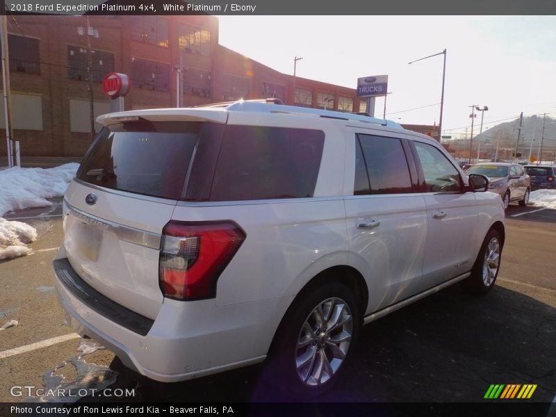 White Platinum / Ebony 2018 Ford Expedition Platinum 4x4