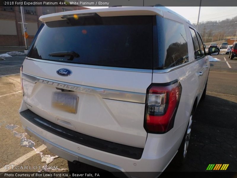 White Platinum / Ebony 2018 Ford Expedition Platinum 4x4