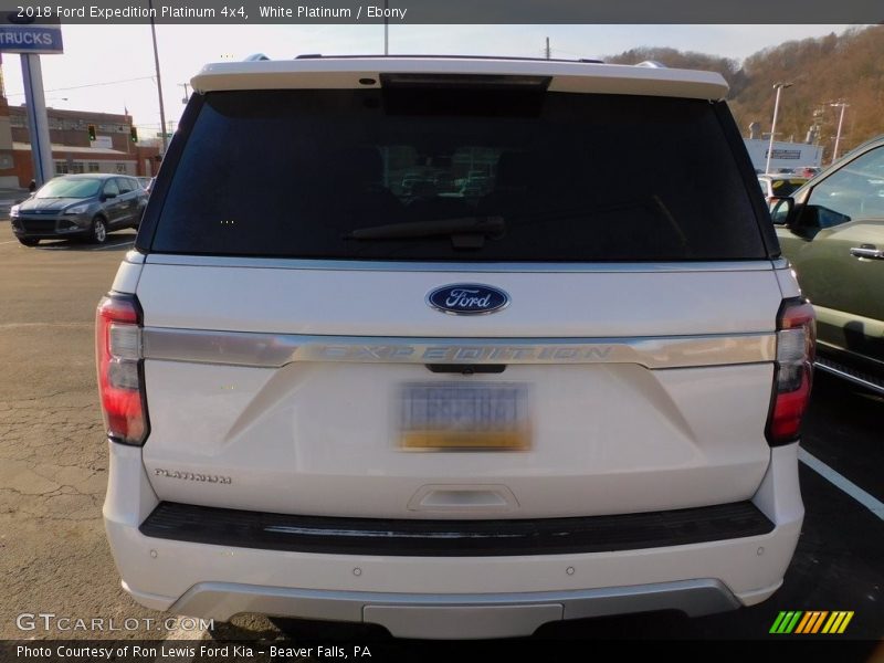 White Platinum / Ebony 2018 Ford Expedition Platinum 4x4