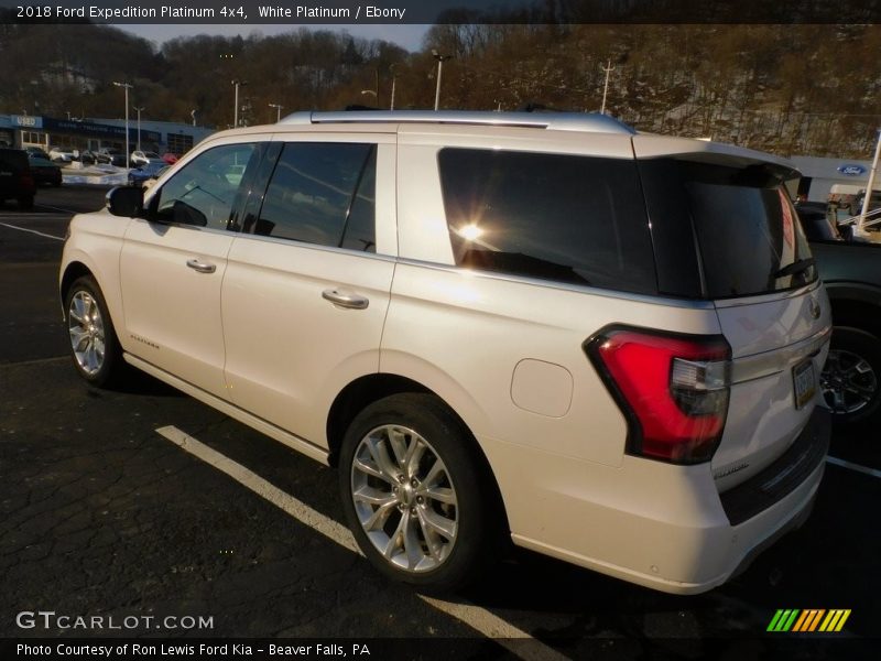 White Platinum / Ebony 2018 Ford Expedition Platinum 4x4