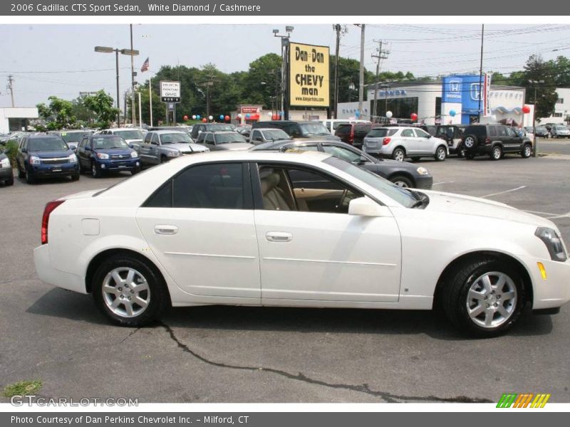 White Diamond / Cashmere 2006 Cadillac CTS Sport Sedan