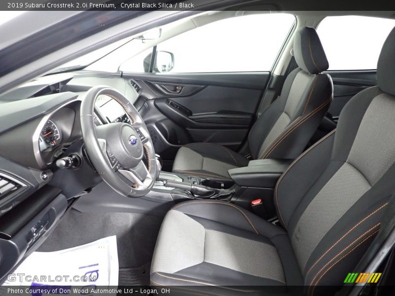 Crystal Black Silica / Black 2019 Subaru Crosstrek 2.0i Premium