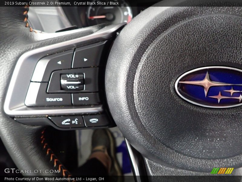 Crystal Black Silica / Black 2019 Subaru Crosstrek 2.0i Premium