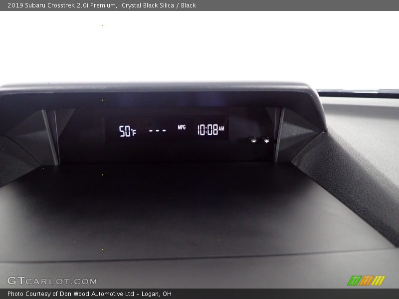 Crystal Black Silica / Black 2019 Subaru Crosstrek 2.0i Premium