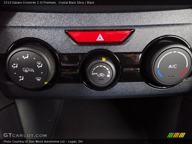 Crystal Black Silica / Black 2019 Subaru Crosstrek 2.0i Premium