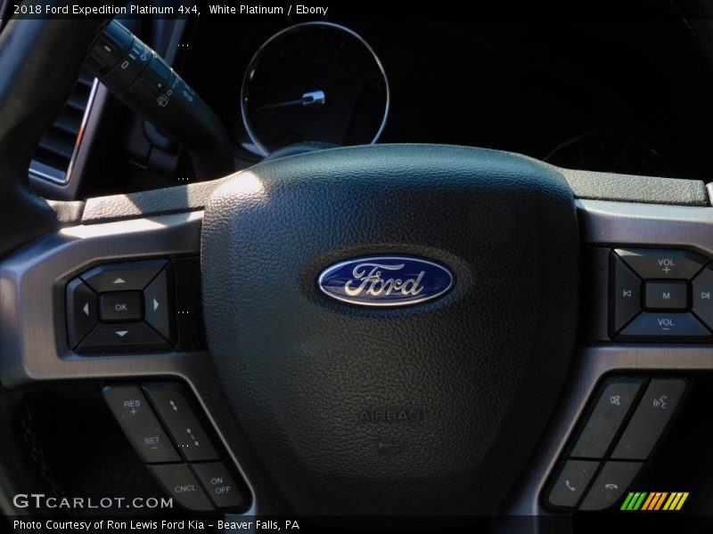 White Platinum / Ebony 2018 Ford Expedition Platinum 4x4