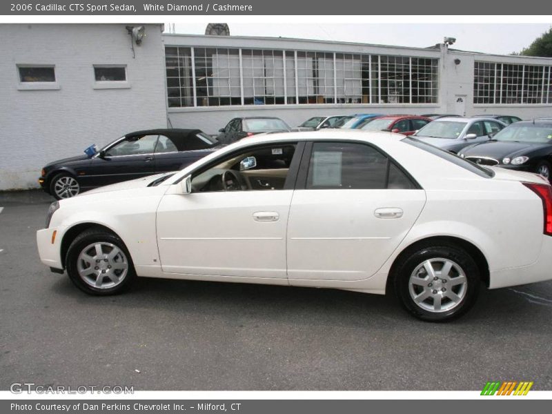 White Diamond / Cashmere 2006 Cadillac CTS Sport Sedan