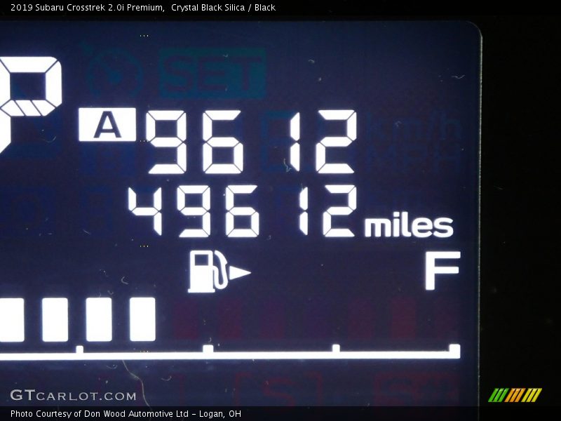 Crystal Black Silica / Black 2019 Subaru Crosstrek 2.0i Premium