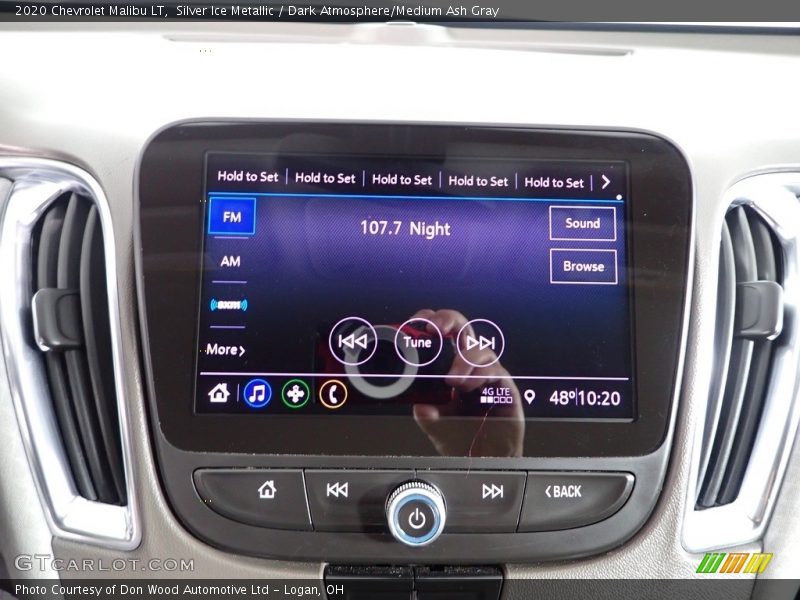 Silver Ice Metallic / Dark Atmosphere/Medium Ash Gray 2020 Chevrolet Malibu LT