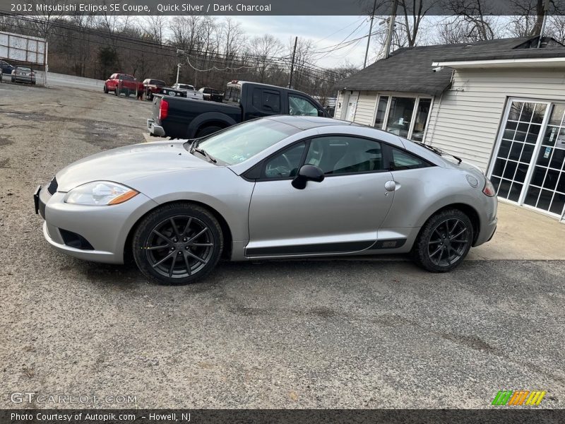 Quick Silver / Dark Charcoal 2012 Mitsubishi Eclipse SE Coupe