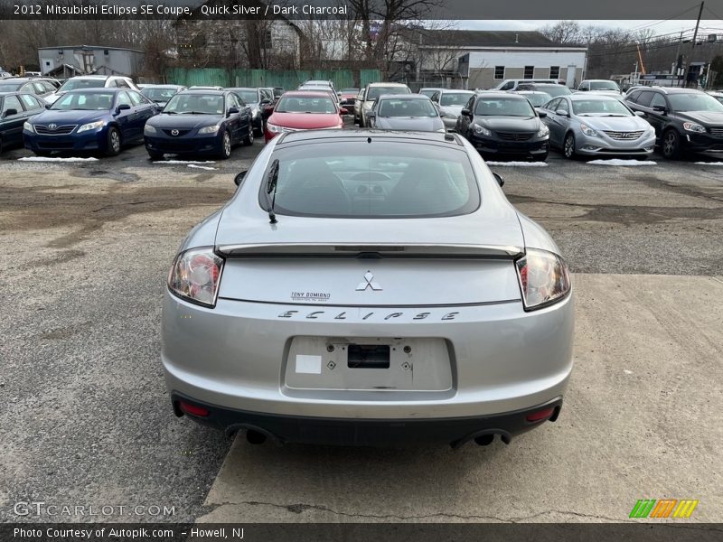 Quick Silver / Dark Charcoal 2012 Mitsubishi Eclipse SE Coupe