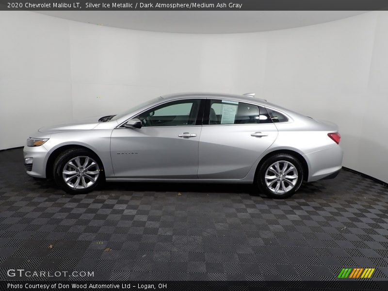 Silver Ice Metallic / Dark Atmosphere/Medium Ash Gray 2020 Chevrolet Malibu LT