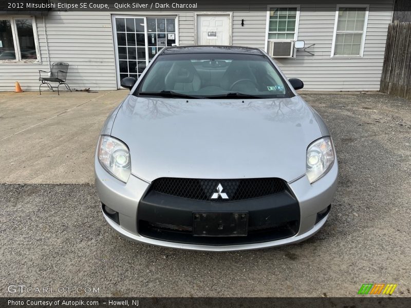Quick Silver / Dark Charcoal 2012 Mitsubishi Eclipse SE Coupe