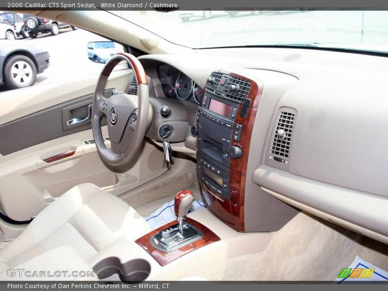 White Diamond / Cashmere 2006 Cadillac CTS Sport Sedan