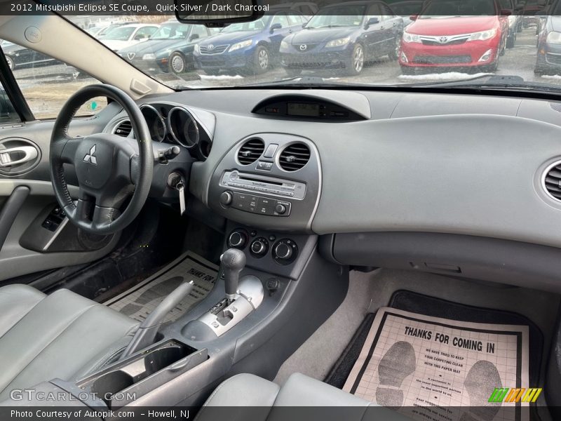 Quick Silver / Dark Charcoal 2012 Mitsubishi Eclipse SE Coupe