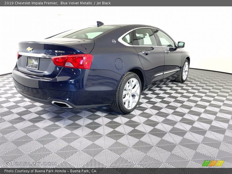 Blue Velvet Metallic / Jet Black 2019 Chevrolet Impala Premier
