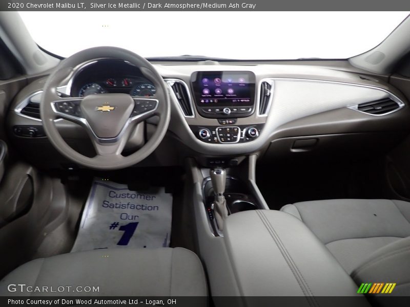 Silver Ice Metallic / Dark Atmosphere/Medium Ash Gray 2020 Chevrolet Malibu LT