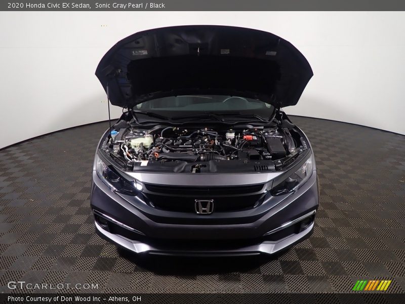 Sonic Gray Pearl / Black 2020 Honda Civic EX Sedan