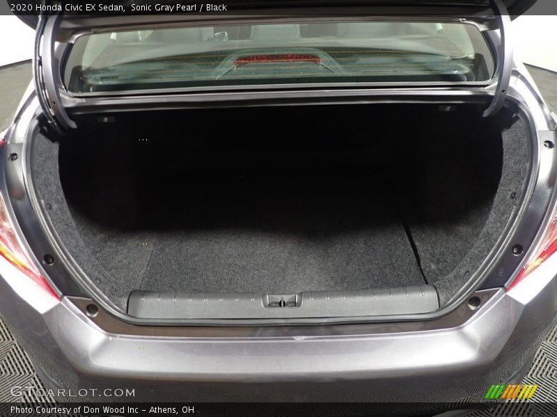 Sonic Gray Pearl / Black 2020 Honda Civic EX Sedan