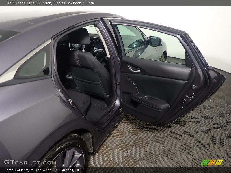 Sonic Gray Pearl / Black 2020 Honda Civic EX Sedan