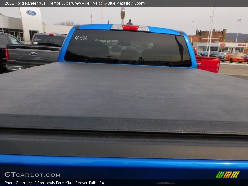 Velocity Blue Metallic / Ebony 2022 Ford Ranger XLT Tremor SuperCrew 4x4