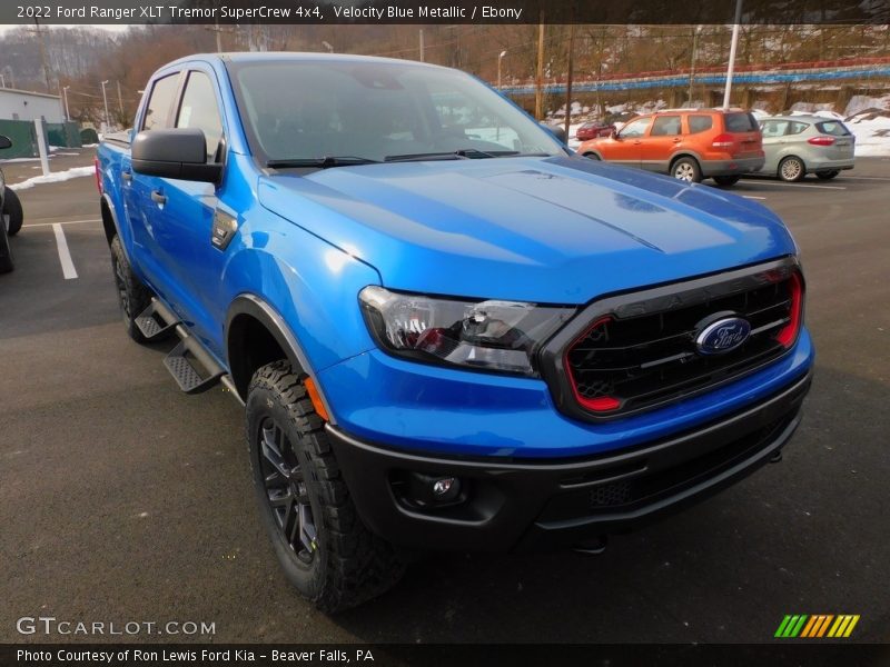 Front 3/4 View of 2022 Ranger XLT Tremor SuperCrew 4x4