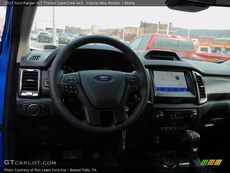 Velocity Blue Metallic / Ebony 2022 Ford Ranger XLT Tremor SuperCrew 4x4