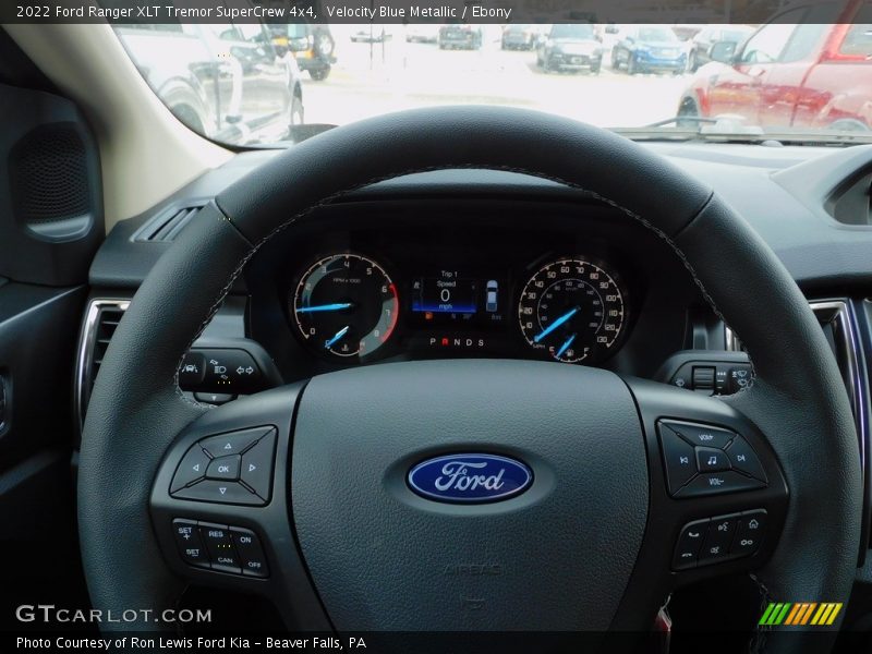  2022 Ranger XLT Tremor SuperCrew 4x4 Steering Wheel