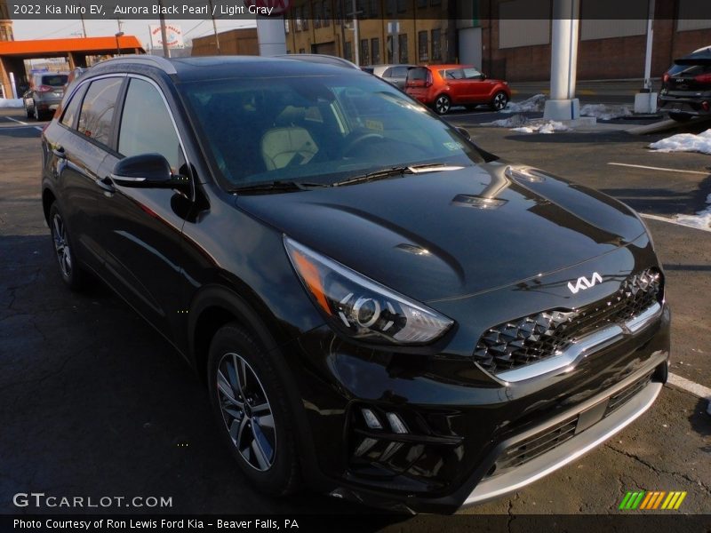 Aurora Black Pearl / Light Gray 2022 Kia Niro EV