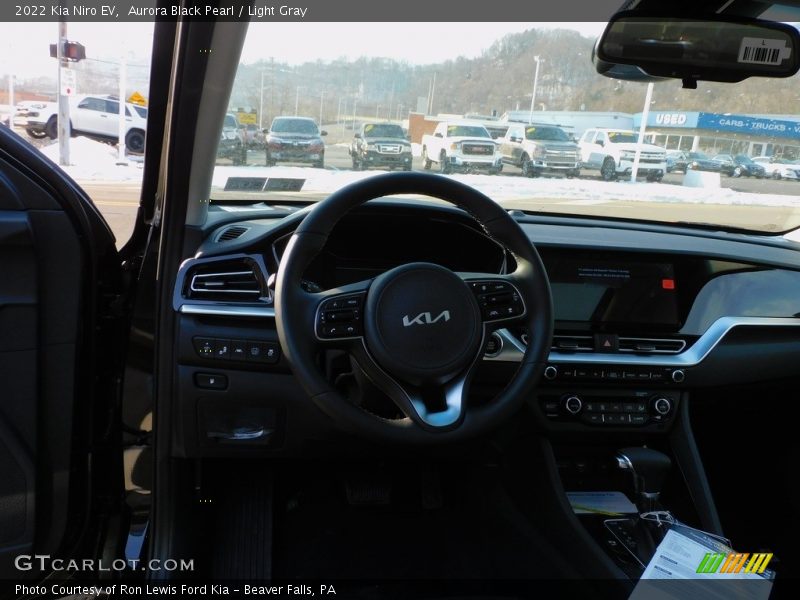 Aurora Black Pearl / Light Gray 2022 Kia Niro EV