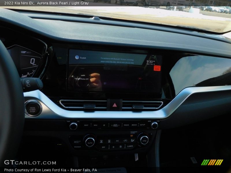 Aurora Black Pearl / Light Gray 2022 Kia Niro EV