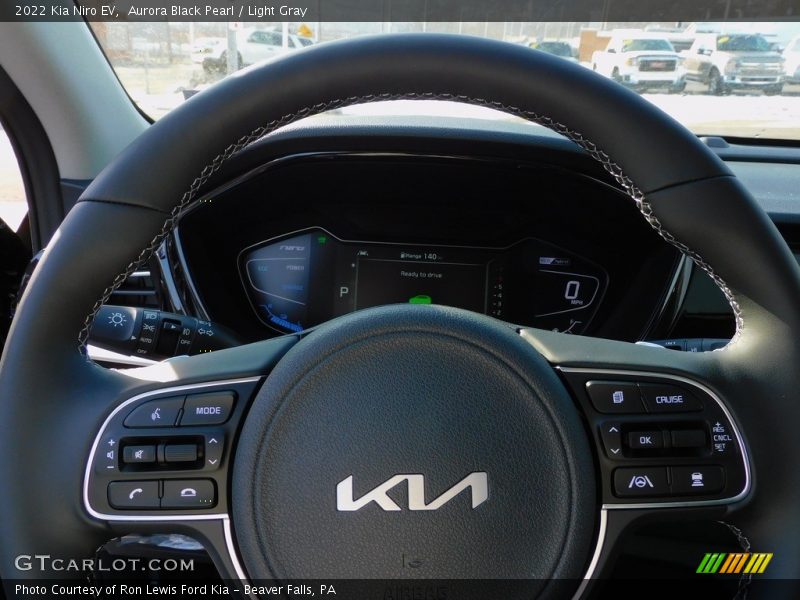 Aurora Black Pearl / Light Gray 2022 Kia Niro EV