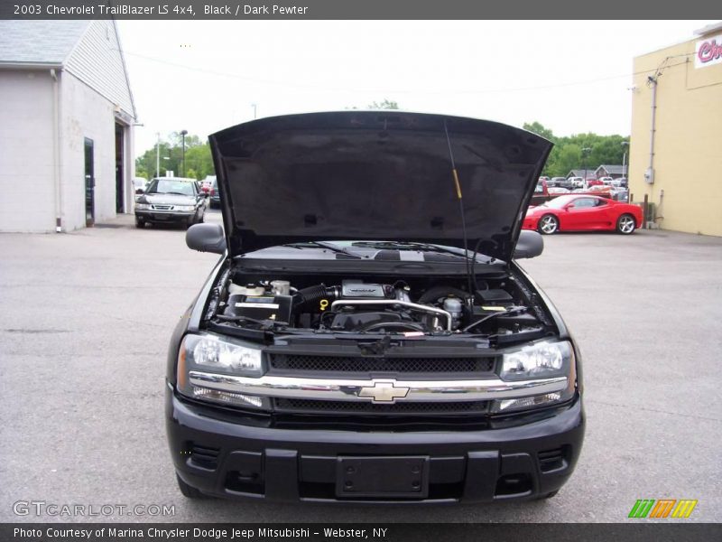 Black / Dark Pewter 2003 Chevrolet TrailBlazer LS 4x4