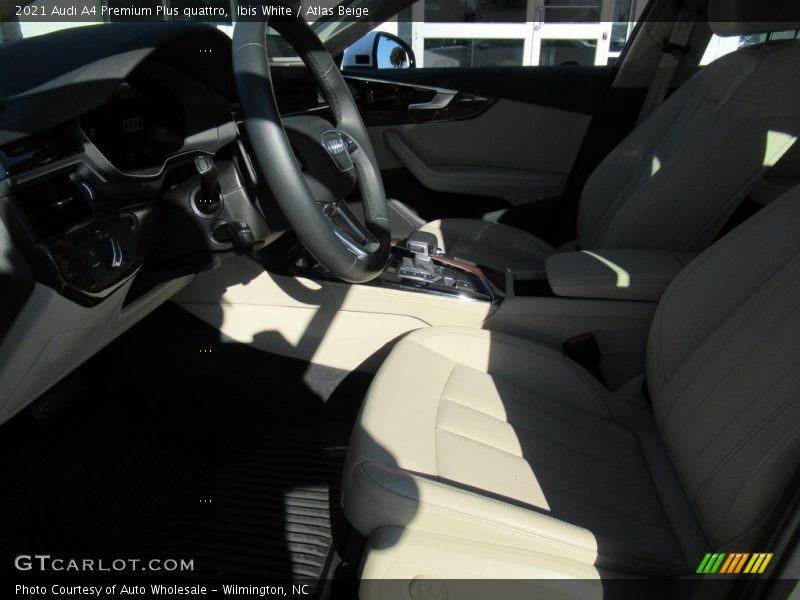 Ibis White / Atlas Beige 2021 Audi A4 Premium Plus quattro
